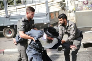 עימותים בירושלים: בית הכנסת של הקיצונים נהרס