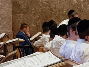 מה משך את ח"כ יהודה גליק להיכל פוניבז'?