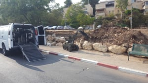 בהלה בירושלים: פגז נמצא בשכונת רמות