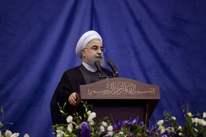 נשיא איראן חסן רוחאני. ארכיון