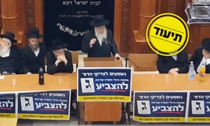 הנאום החריף של ליצמן בחיפה: יהב - צודק; גפני - חצוף