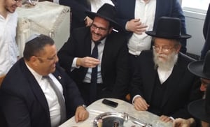 בית הרב אלישיב חגג עם ליאון: "כוח התורה ניצח את כוח הטומאה"