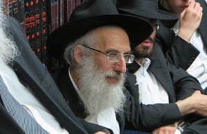 במרכז: הרב יעקב סטפנסקי