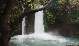 מה רבו מעשיך ה': צפו בנחל הבניאס שוצף