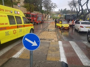 זירת התאונה