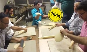 יד ומכונה: כך היהודים באיראן אופים מצות לכבוד חג הפסח