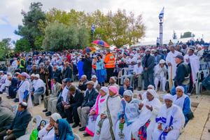 יהודים אתיופיים. למצולמים אין קשר לנאמר בידיעה
