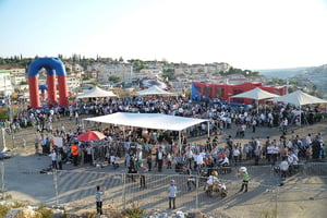 מספר שיא של ילדים בלונה פארק ביתרלנד בביתר עילית