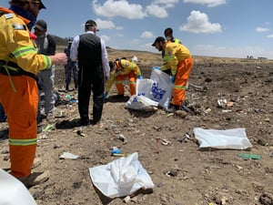 זוהו שרידי גופתו של אברהם מצליח שנהרג בהתרסקות המטוס