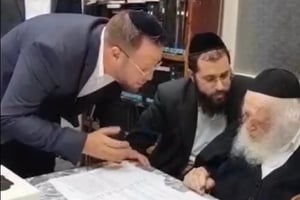 שוקי סלומון שאל את הגר"ח קנייבסקי: למי להצביע?