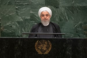 נשיא איראן: "שטות אחת תצית אש גדולה"