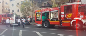 שריפה פרצה בבניין: 7 ילדים חרדים נפגעו