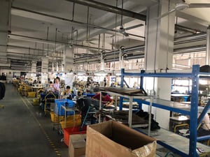מפעל לייצור חליפות ויטוריו ברוסה בסין