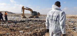 באתר הפסולת: חיפושים אחר הנעדרת מאשקלון. צפו