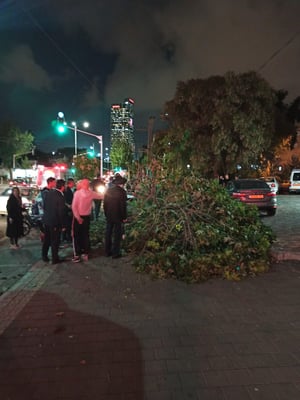 זירת האירוע בבני ברק
