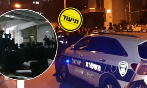 נאומו של האדמו"ר בוטל; גז מדמיע הותז לעבר החסידים