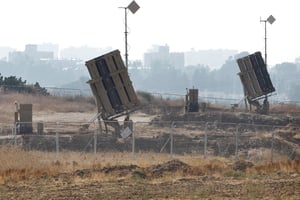 כיפת ברזל ליד אשדוד. ארכיון