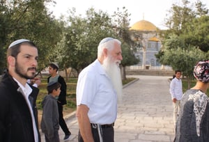 נשקו של פעיל הר הבית הוחרם; המשטרה תפצה