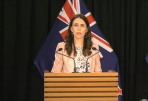 ראש ממשלת ניו זילנד במסיבת עיתונאים אתמול