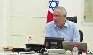 גנץ הציג: היעדים של צה"ל במאבק בקורונה