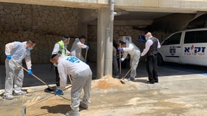 מצמרר: נוזלים מנפטרים נשפכו בהר המנוחות