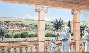 נחשף: אחוזה מלכותית עם נוף לבית מקדש