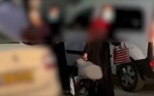 כך פיזרה המשטרה חתונה המונית • תיעוד