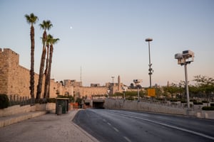הכבישים ריקים בערב יו"כ