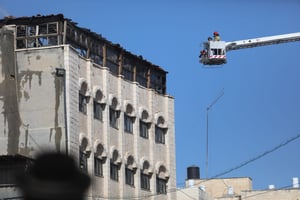 שריפה גדולה ב"מוסדות רמ"א" בירושלים