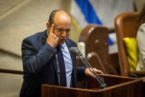 נפתלי בנט, במליאת הכנסת