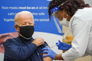 הנשיא ביידן: בקרוב - חיסון לקורונה לכל אזרח אמריקני בוגר