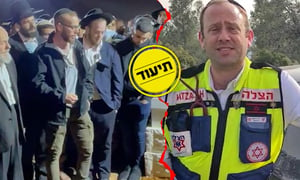 "נגמרו לי הדמעות והבכי"; הבן נפרד מעל הקבר הטרי • צפו