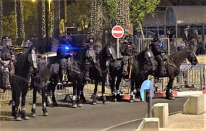 המשטרה מציגה: ההתפרעויות בשער שכם