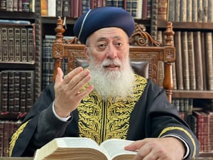 הראשל"צ על הממשלה החדשה: "מבול של טירוף הדעת"