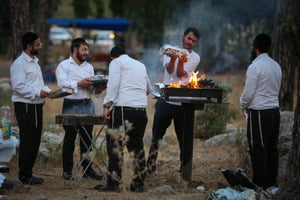 בחורי ישיבה מבלים בבין הזמנים. מה עם הנציגים החרדים?