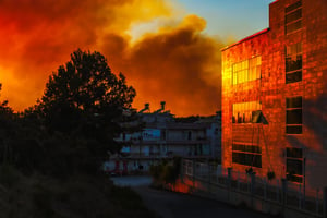 גל שריפות ענק בסמוך לבודרום שבטורקיה