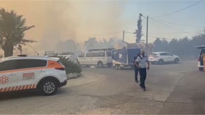 פינוי תושבים בגבעת יערים; כך זה נראה. צפו