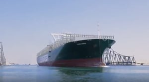 הספינה שחסמה את תעלת סואץ - חזרה לסין