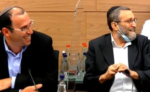 משה גפני ואופיר כץ לעגו לראש הממשלה בועדת הכנסת