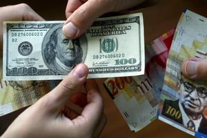 שפל של 25 שנה: שער הדולר על 3.09 ש"ח