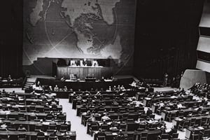 עצרת האו"ם ביום ההכרזה על הקמת מדינת ישראל "כ"ט בנובמבר"