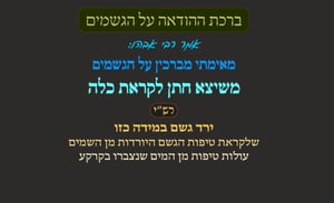 תענית ו' • סיכום והמחשה של הדף היומי