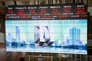 הבורסות בישראל וברחבי העולם  צונחות
