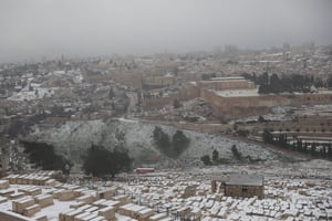 שלג בירושלים; ארכיון