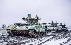 צבא רוסיה בגבול עם אוקראינה