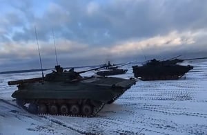 הטנקים הרוסיים מוכנים