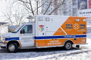"מתנדבי איחוד הצלה באוקראינה ממשיכים לסייע באזורי הלחימה במדינה ולהגיש עזרה רפואית"