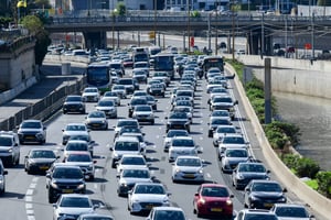 עומסים כבישי ישראל. ארכיון