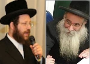 ימין: הרב ברייש. שמאל: הרב פדווא