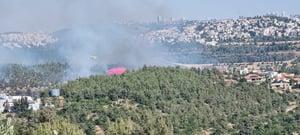 השריפה בהרי ירושלים
